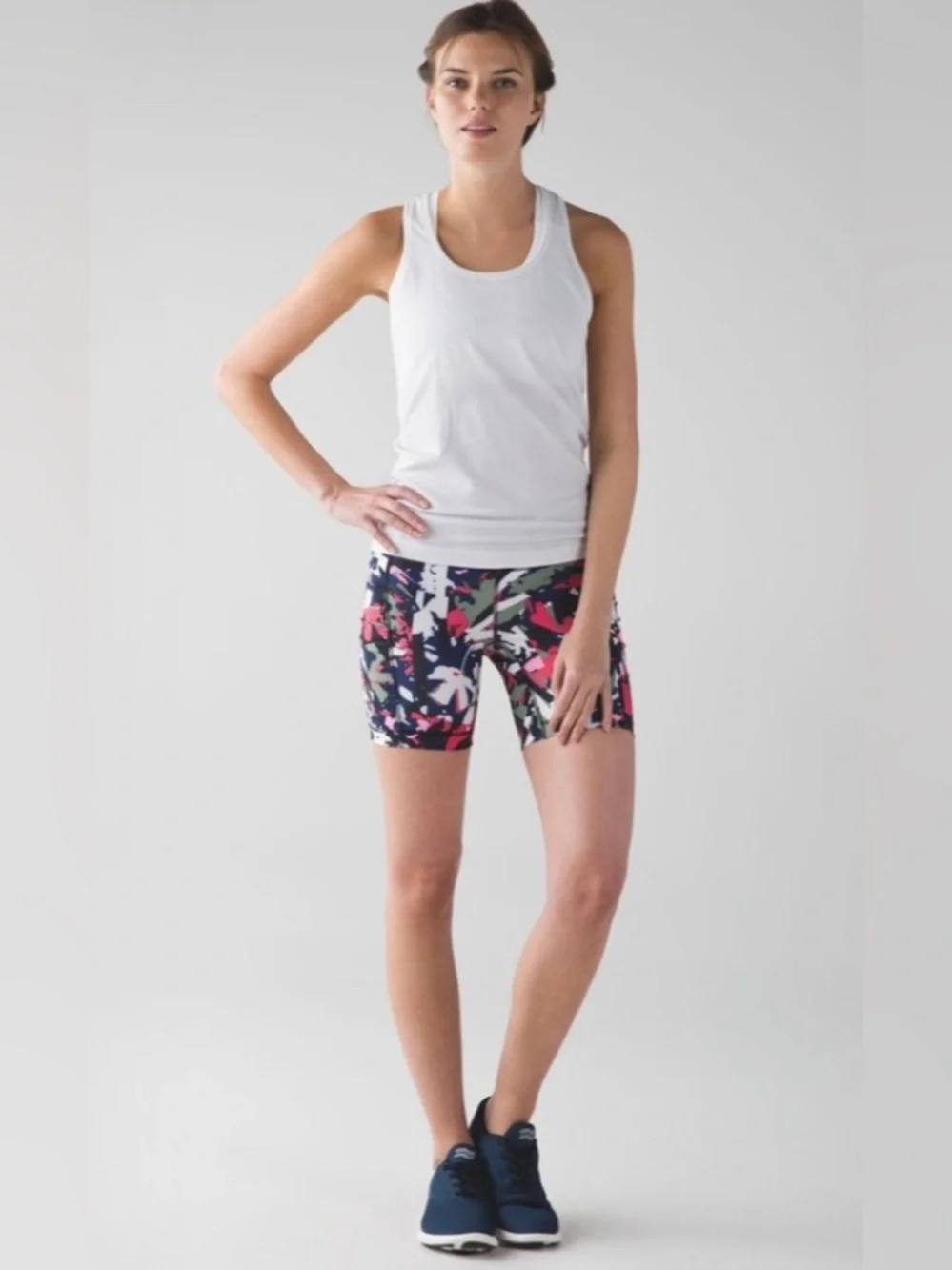 Lululemon Speed Track Shorts - Pop Cut Boom Juice Multi Women’s Size 4